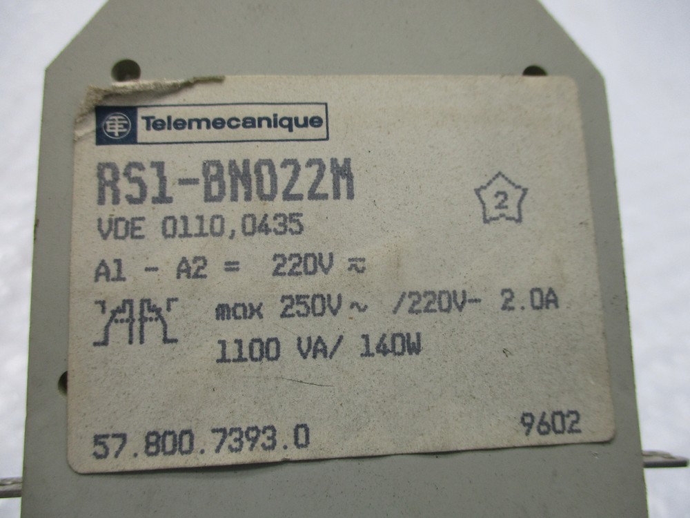 TELEMECANIQUE RS1BN022M MODULE NSNP
