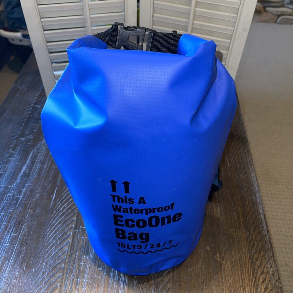 EcoOne 10L Waterproof Bag with shoulder strap