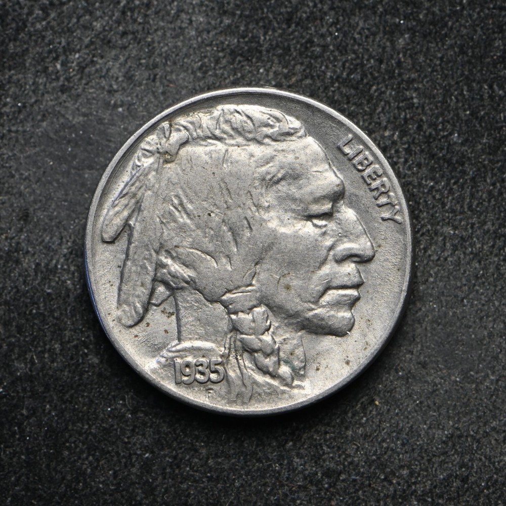 1935 Buffalo Nickel AU (bb14545)