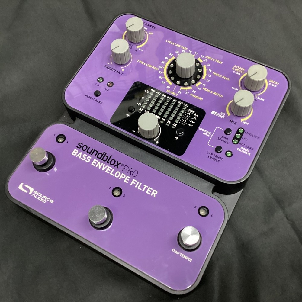 Source Audio SA143 Bass Envelope Filter Effect Pedal Used