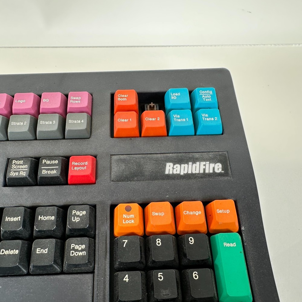 Harris Rapidfire Devlin Group Electronics F1-KMX-143-610-501 Keyboard