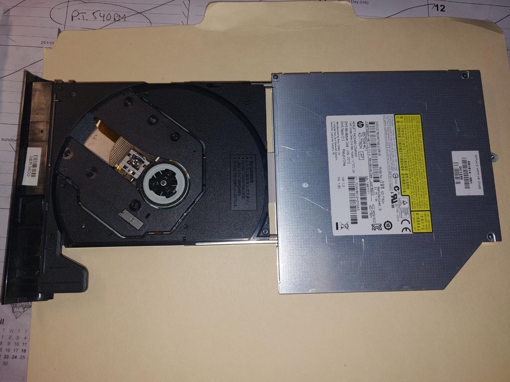 HP AD-7760H-H1 CD/DVD RE WRITABLE DRIVE - WORKING
