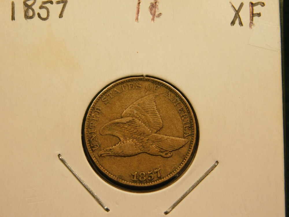 1857  Flying Eagle Cent