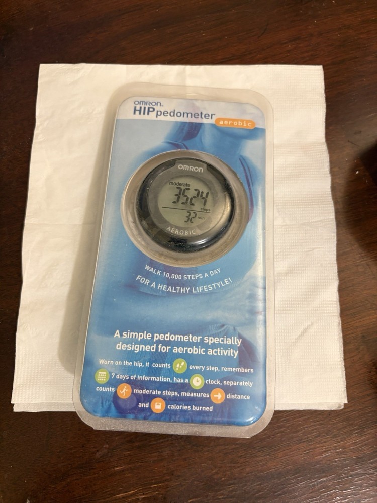 vintage Omron pedometer