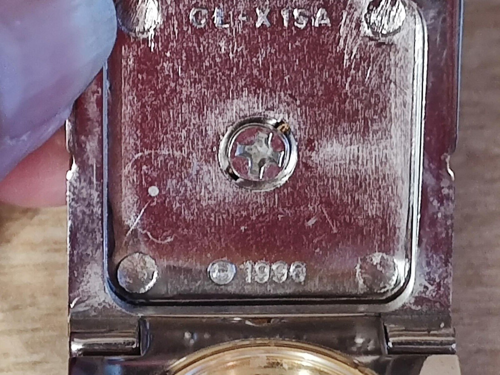 Vintage 1996 "Classe" Timepiece & Frame. Miniature Quartz Clock