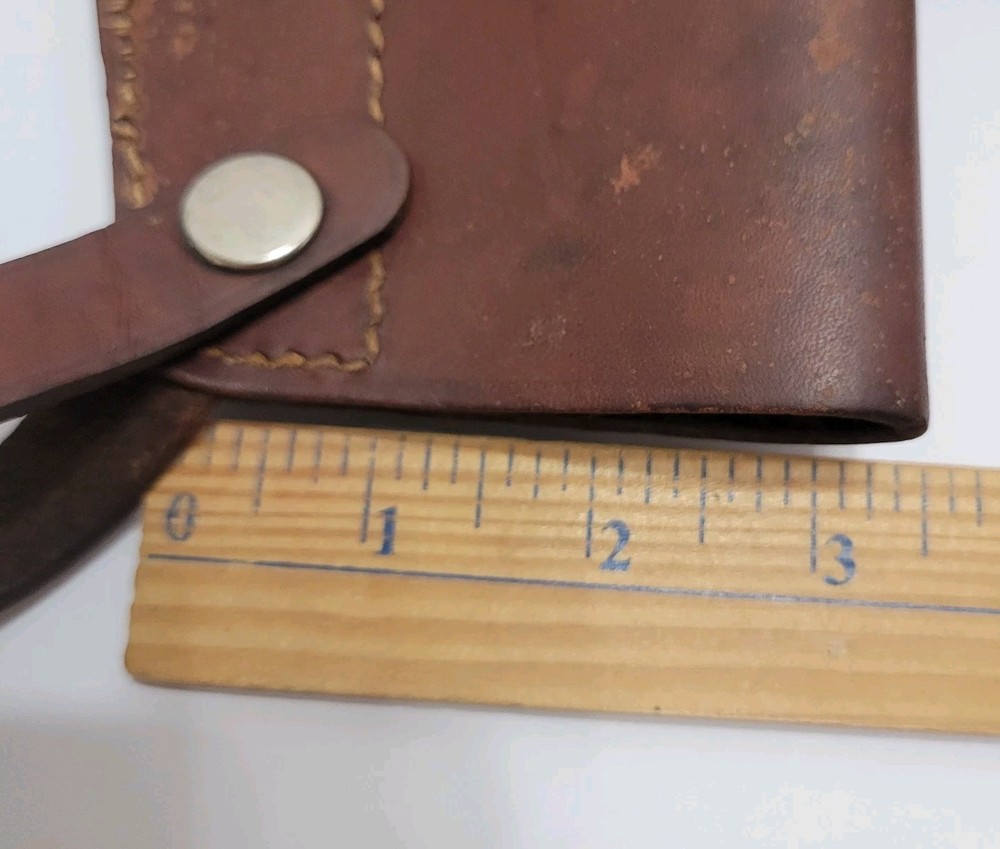 Vintage Leather Shoulder Holster Unmarked
