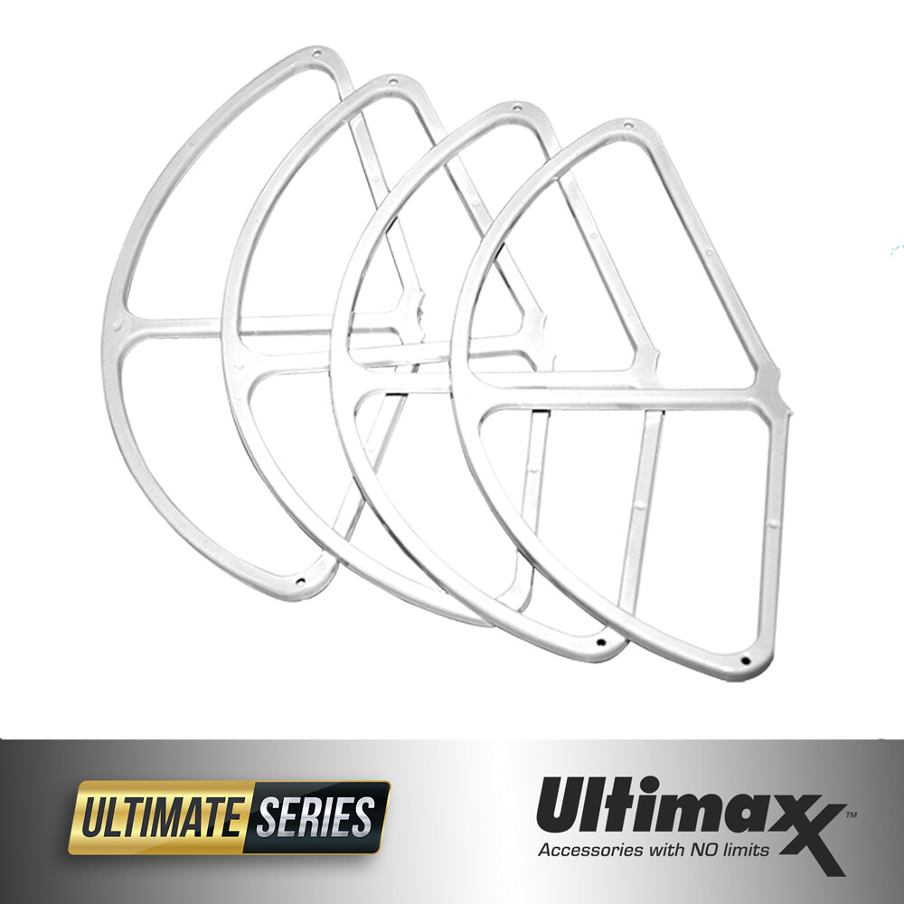 4PC Propeller Guards Protectors Shielding (White) for DJI Phantom 4 Models