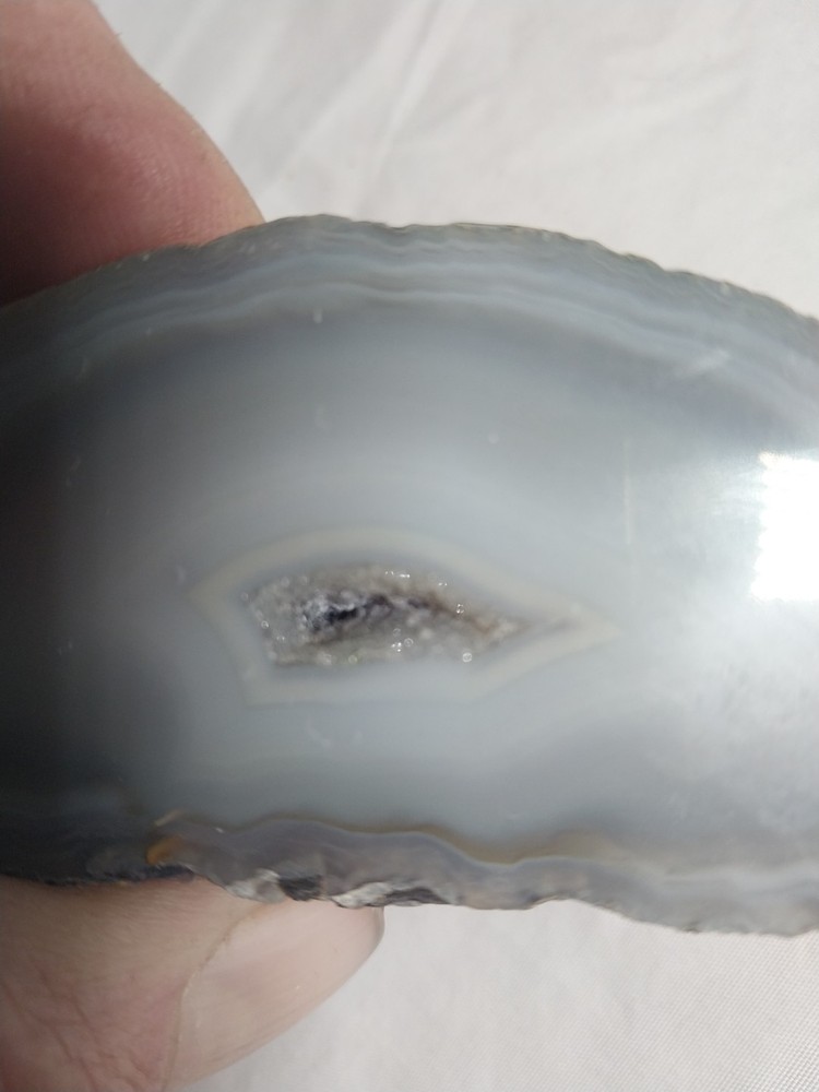 Petrified Wood, Half Geode Polished
