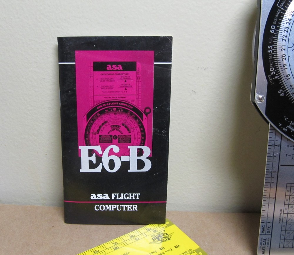 ASA E6-B Metal Flight Computer / Plotter