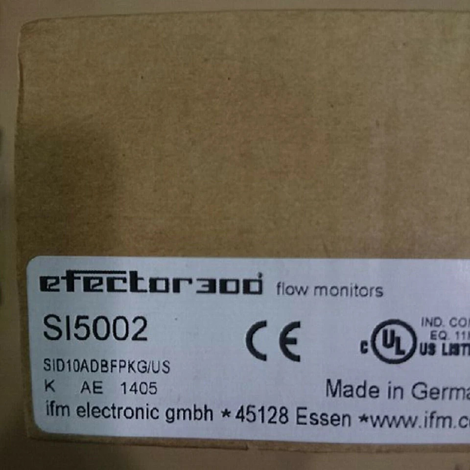 1PC IFM SI5002 Electronic Flow Sensor Switch