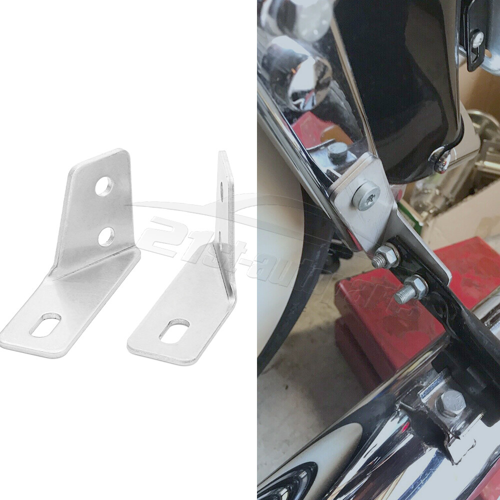 Fender Saddlebag Rail Support Bracket Fix For Harley Touring Electra Glide 85-08