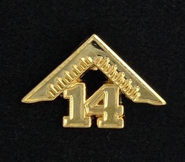 Masonic Master's 2014 Lapel Pin