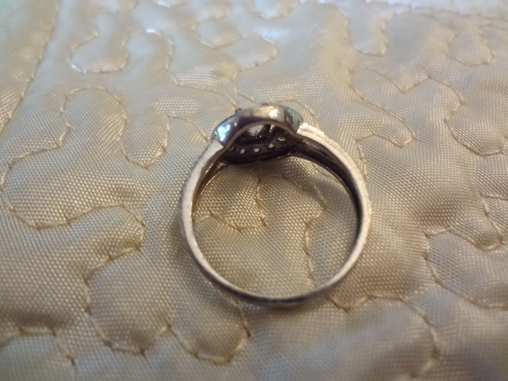 #61--VINTAGE ATI STERLING SILVER RING--925--SIZE-6--