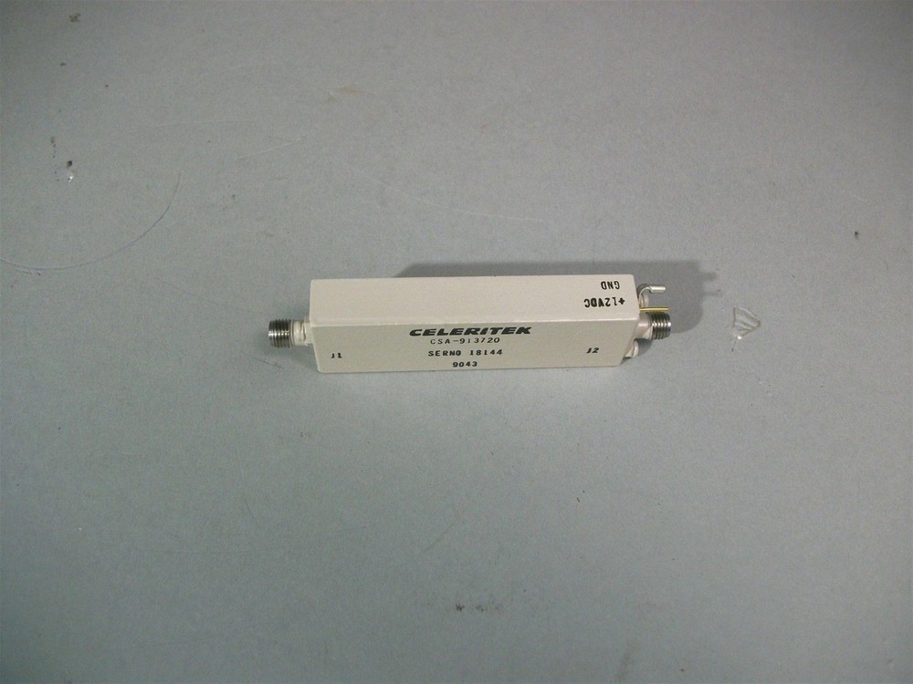 Celeritek CSA-913720 Coax Amplifier