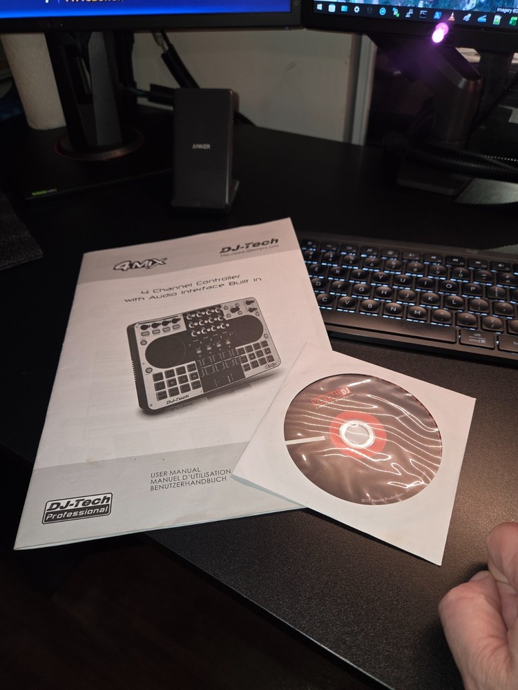 DJ-Tech 4-Mix DJ Controller - !!! Used, nice !!!