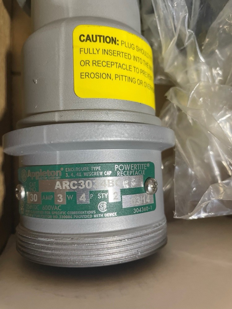 APPLETON ARC3034BCRS NEW