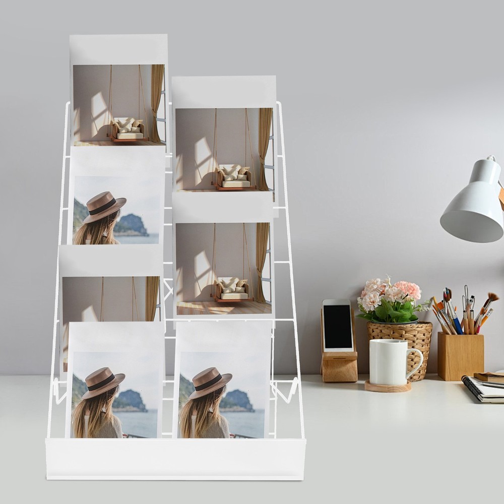 Wire Countertop Rack, Book Display Rack, Free Standing Comic Book Display Rack