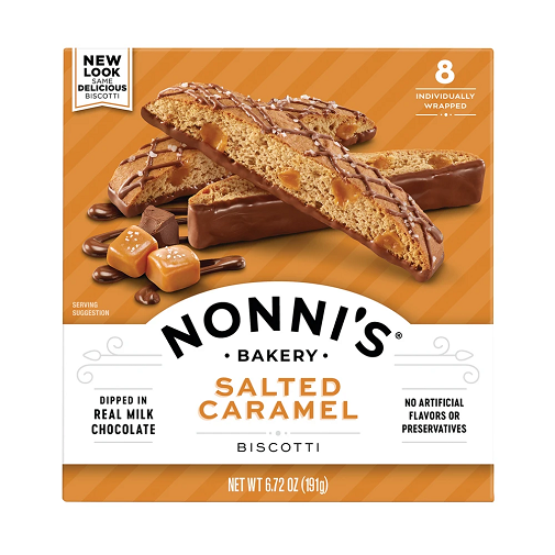 Nonni's Biscotti Salted Caramel 2 Pack