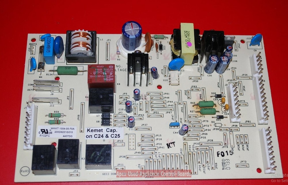 GE Refrigerator Control Board - Part # 200D6221G015 | WR55X10715