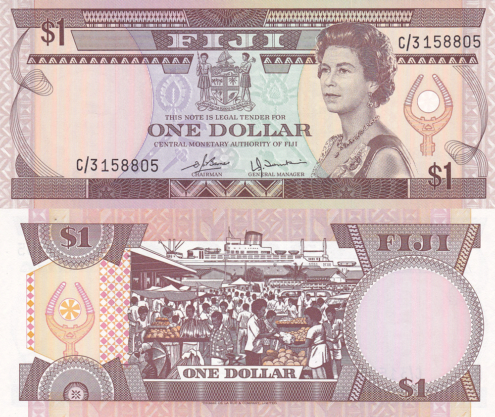 ND (1980) $1 Fiji Pick #76a Uncirculated