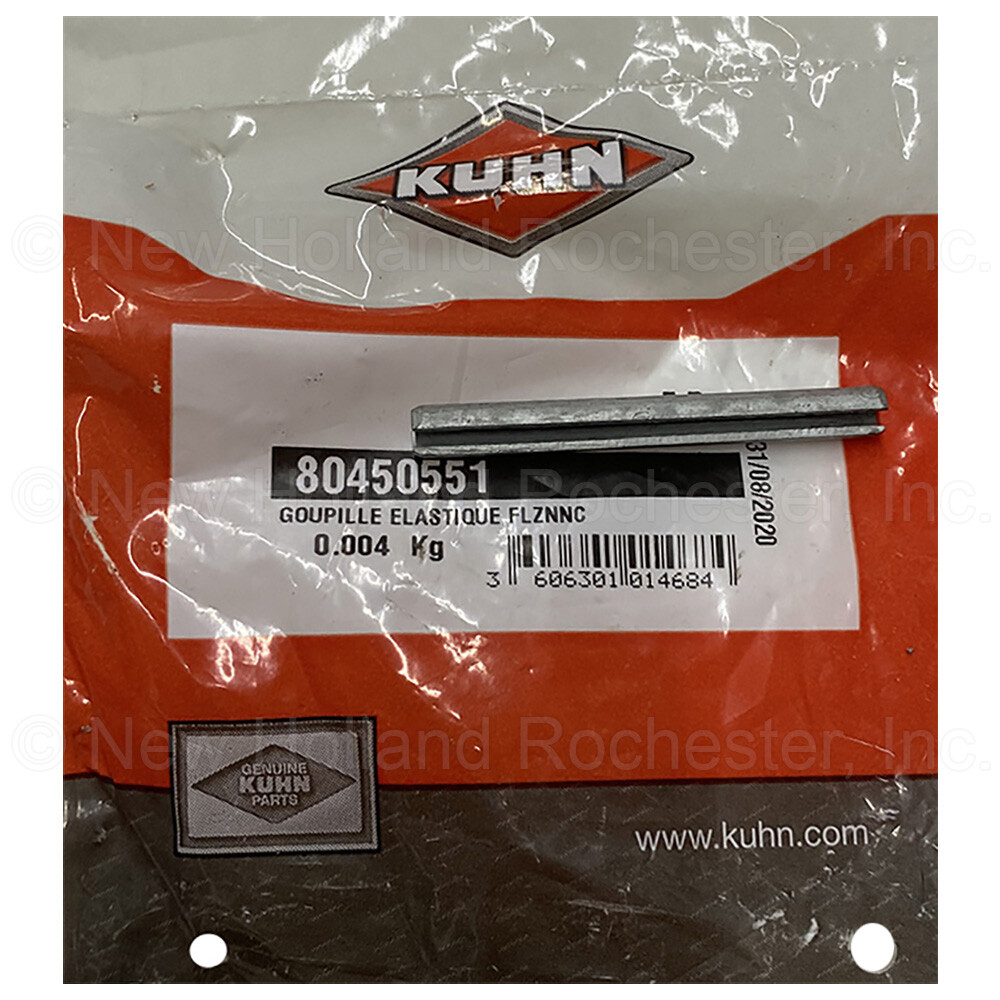 Kuhn Roll Pin Part # 80450551