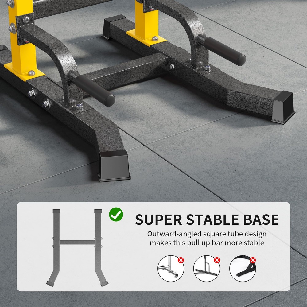 Multi-Function Power Tower Pull Up Bar Station Pull Up Dip Station for Home G...