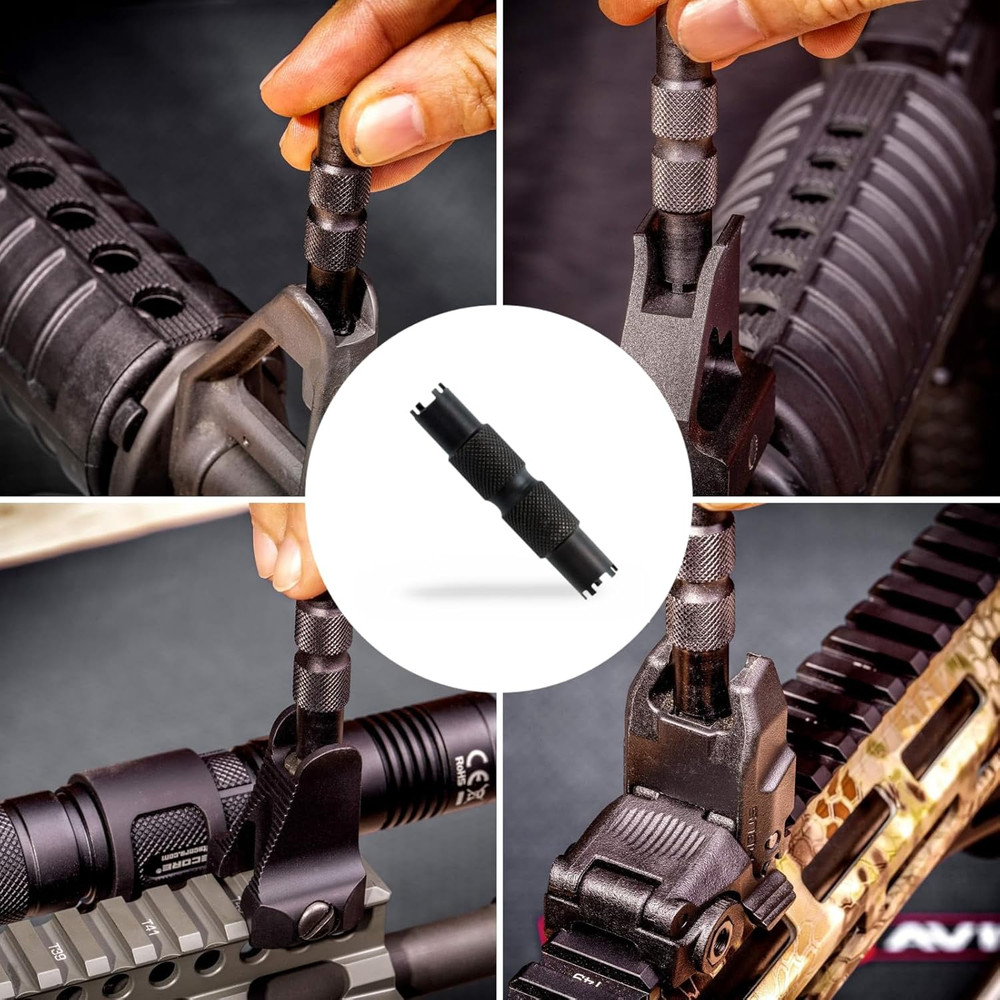 1 PCS Front Sight Tool Precise Front Sight Adjustment Tool with 4 & 5 Prong f...