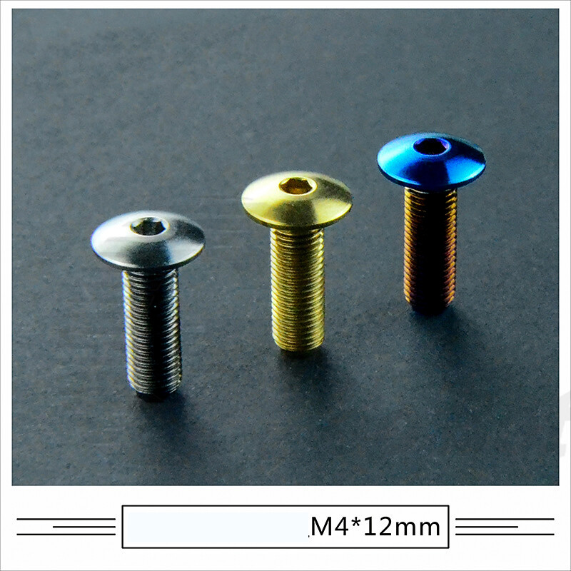 Titanium Front Windscreen Windshield Screw Fairing Bolt for Ducati 1199 1299 959