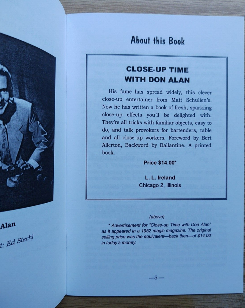 Close-Up Time with Don Alan