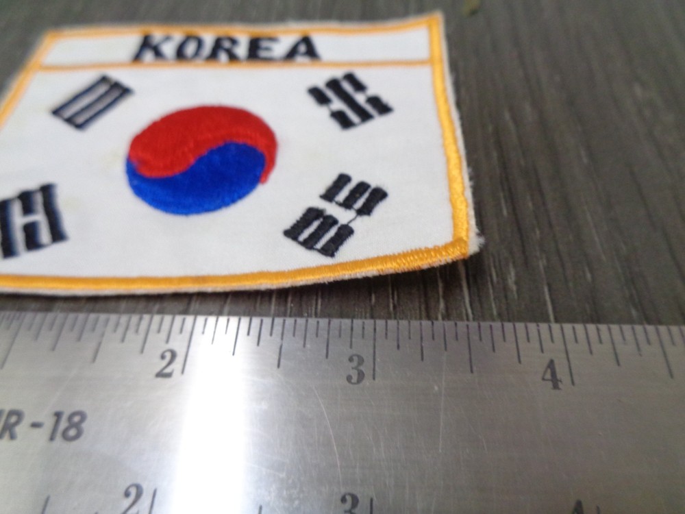 SOUTH KOREA FLAG CRUISE JACKET PATCH