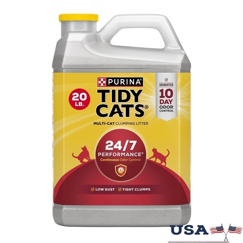 Low Dust Clumping Cat Litter Deodorizing Odor Control Multi Cat 10 Day Freshness