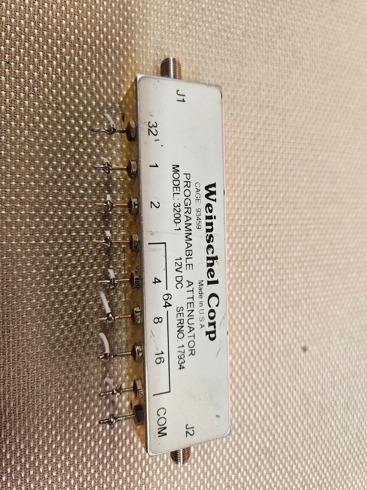 weinschel programmable attenuator 3200-1