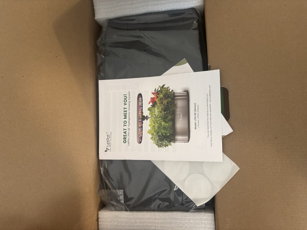 LetPot Hydroponics LPH-SE Growing System