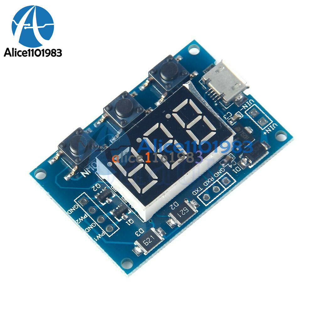 Adjustable PWM Pulse Frequency Duty Cycle Square Wave Signal Generator Module