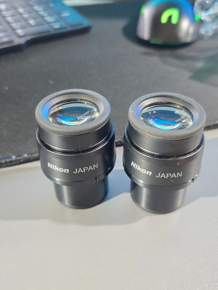 Pair of Nikon CFI 10x/22 Microscope Objective
