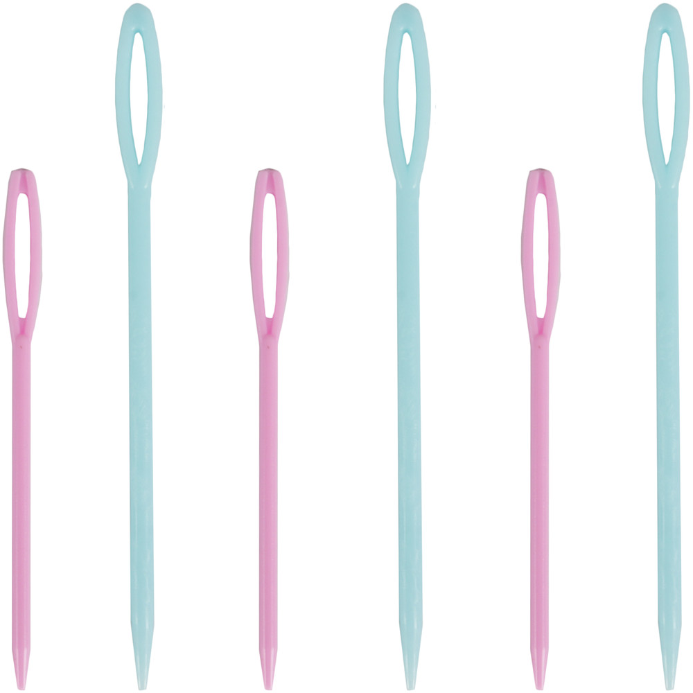 JubileeYarn Plastic Yarn Needles Set - 6 Pieces