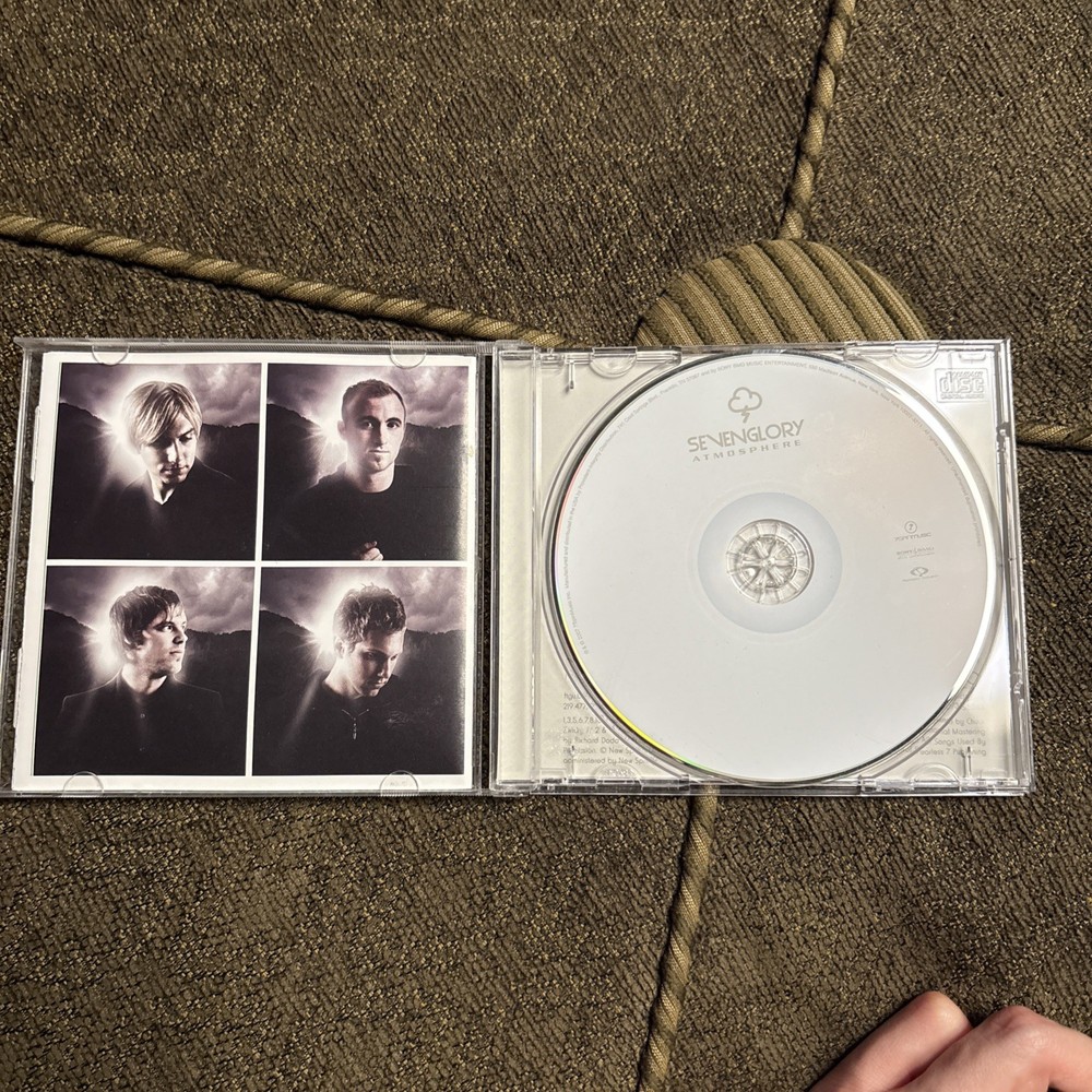 Signed Autographed By Full Band Sevenglory- Atmosphere Cd