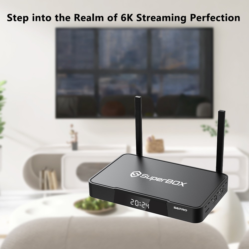 SuperBox S6 Pro BOX - Authorized Distributor - Interested Can Message To Me