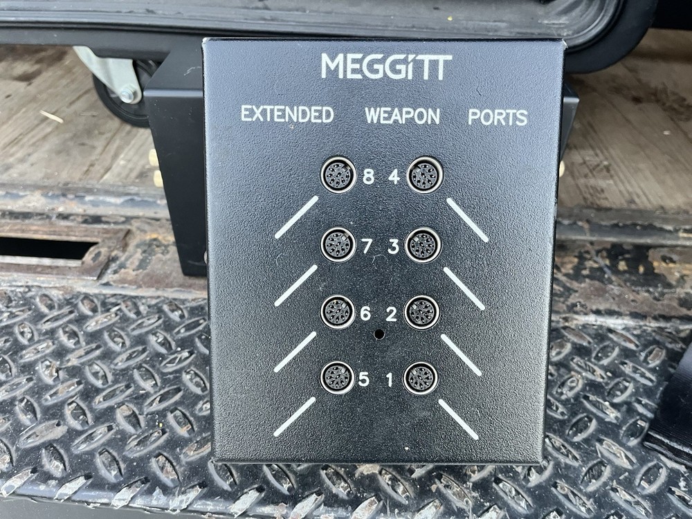 Meggitt FATS Firearms Training Simulator Rack Controller & SKB Shock Case Untest