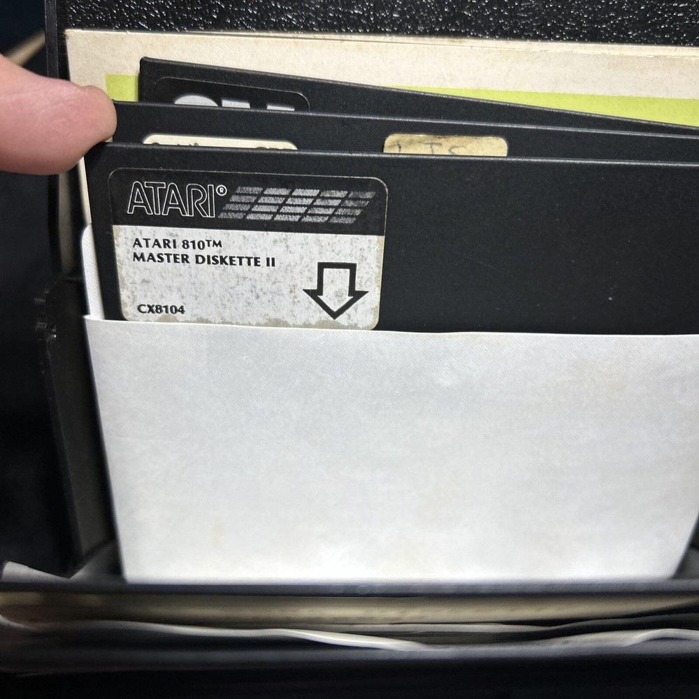 3 Floppy Disk Storage Containers With Games And ?