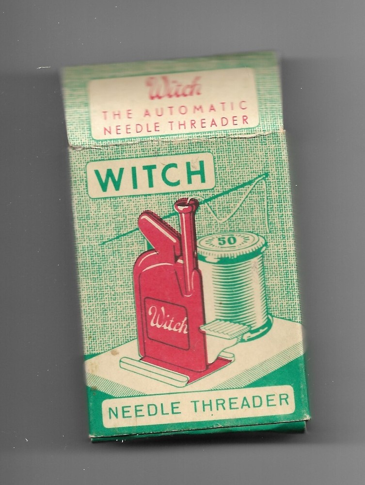 Witch Automatic Needle Threader lnstructions West Germany Vintage