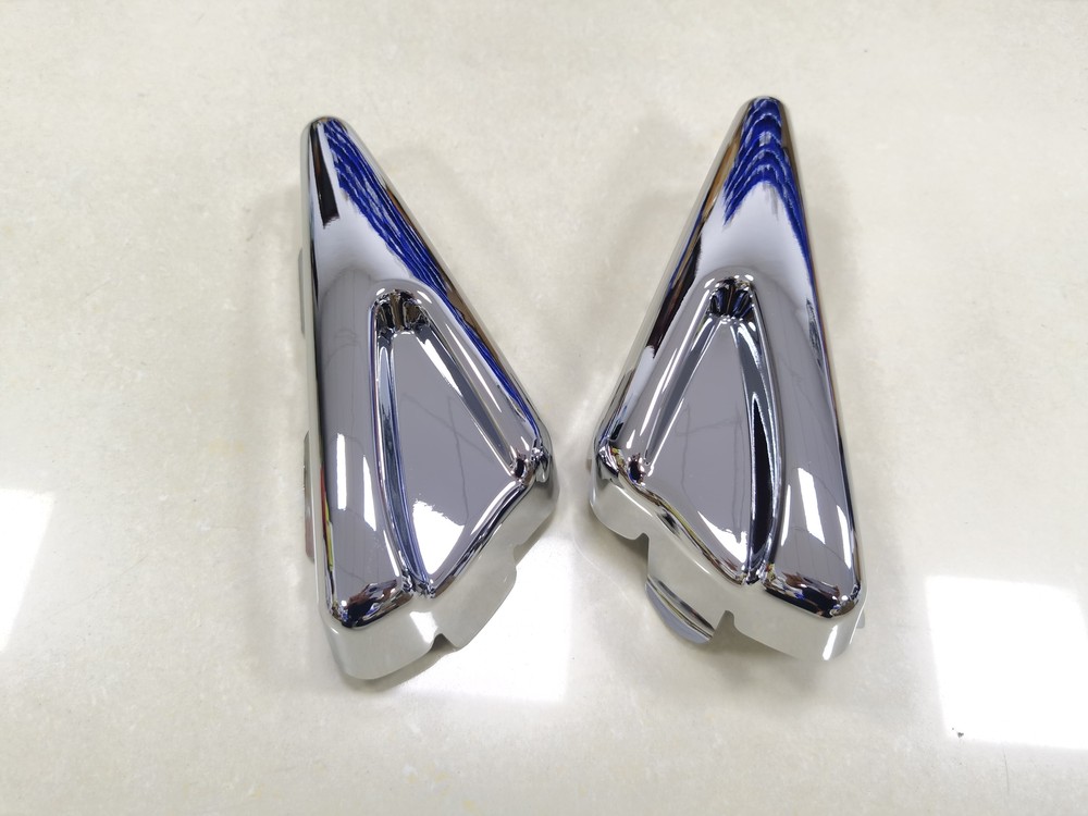 Chrome ABS Plastic Side Frame Tank Covers Kit For Harley Night V-Rod VRSCF VRSCX