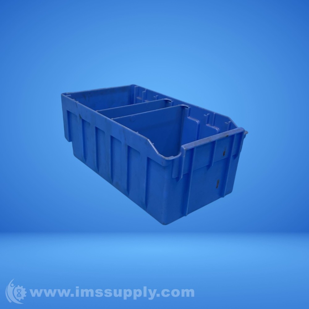 SSI Schafer RKT-321 Blue Plastic Storage Bin 6767