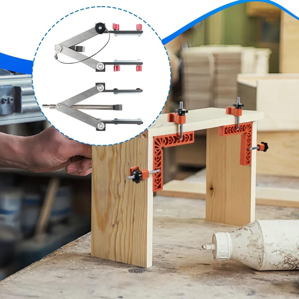 4 Way Pressure Panel Clamp Practical Equipment Woodworking Panel Fixing Clip