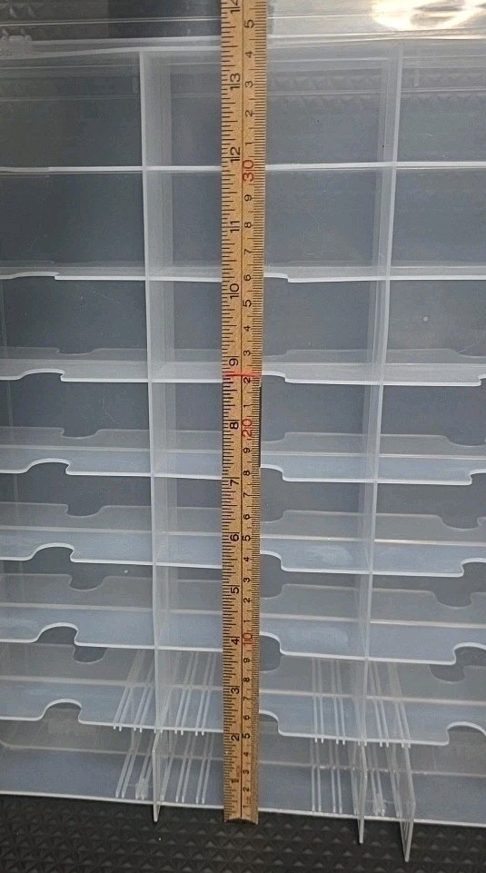 Double Sided Storage Container 48 Count Capacity
