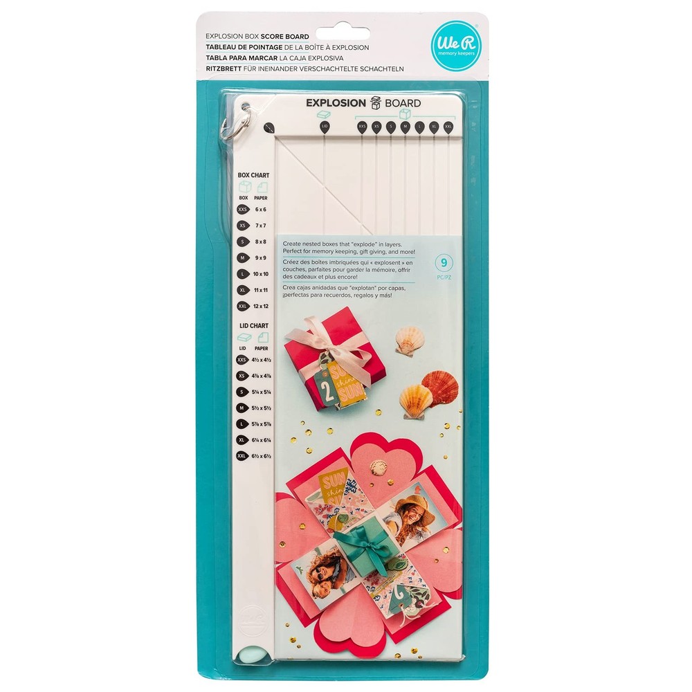 We R Memory Keepers Explosion Board, Make DIY Custom Explosion Boxes, for Mem...