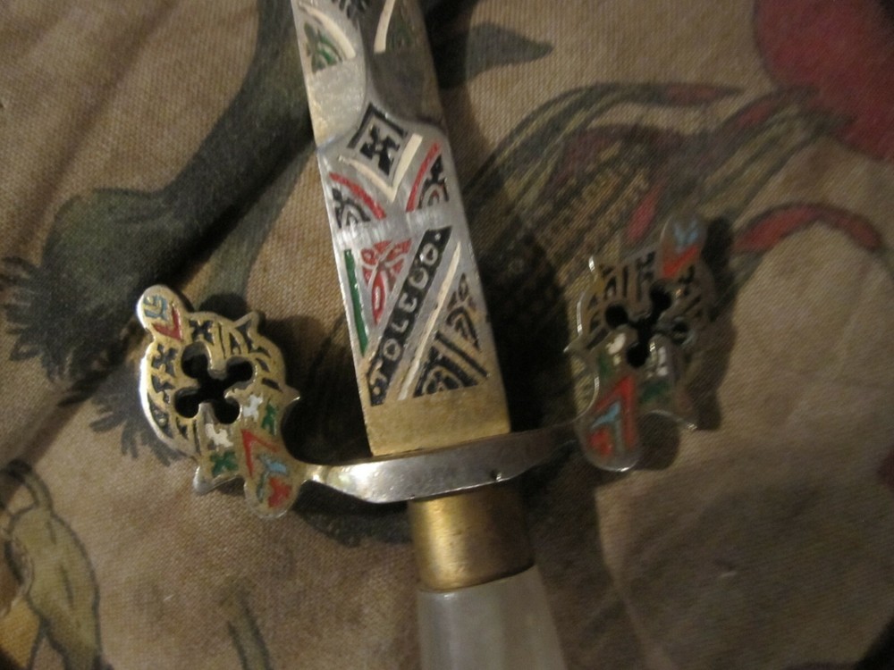 TOLEDO SPANISH MAIN TEMPLAR DAGGER LETTER OPENER