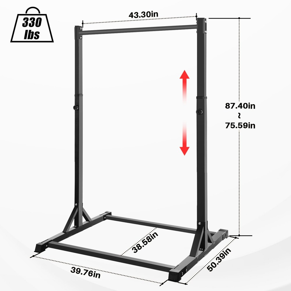Pull Up Station, Power Tower Portable Pullup Bar Station, Pull Up Bar for Hom...