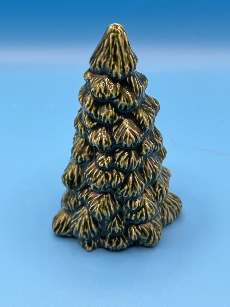 Miniature Ceramic Christmas Tree 3" Tall