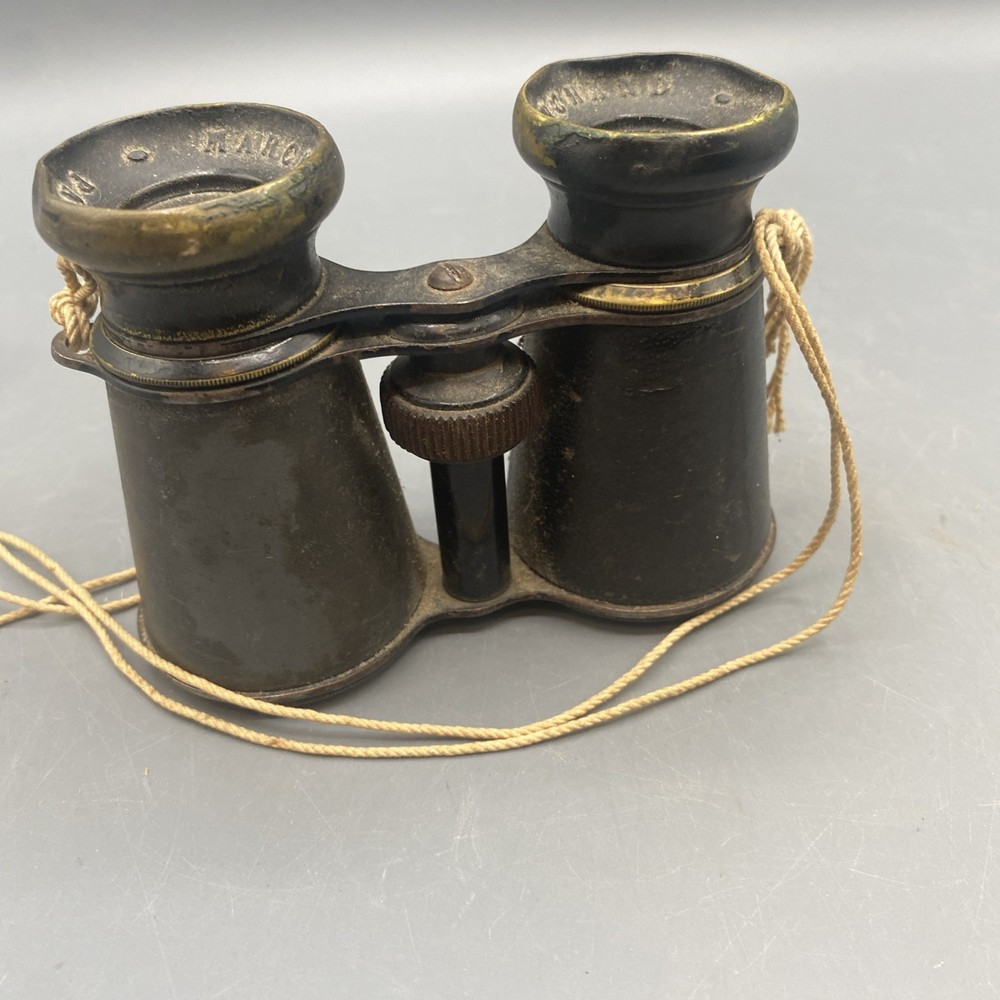 WWI Marchand Paris Field Binoculars Adjustable 3.5”-5”